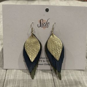 Custom Sseko Earrings